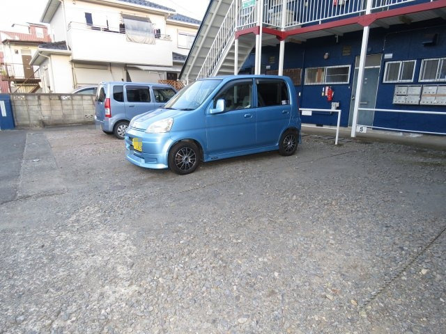 サンペアの駐車場