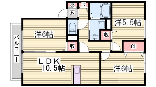 スカイピアの間取り