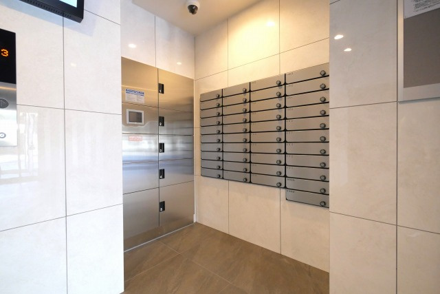 フォーリアライズ天王寺ソリオのロビー