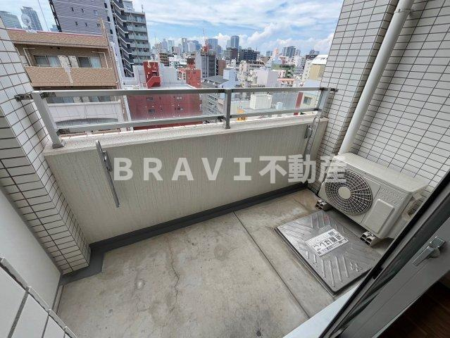 ベルフェリーク天満橋　BRAVI不動産のバルコニー|【ベルフェリーク天満橋】