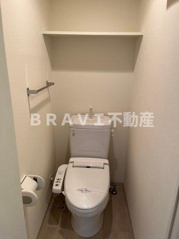 ベルフェリーク天満橋　BRAVI不動産のトイレ|【ベルフェリーク天満橋】