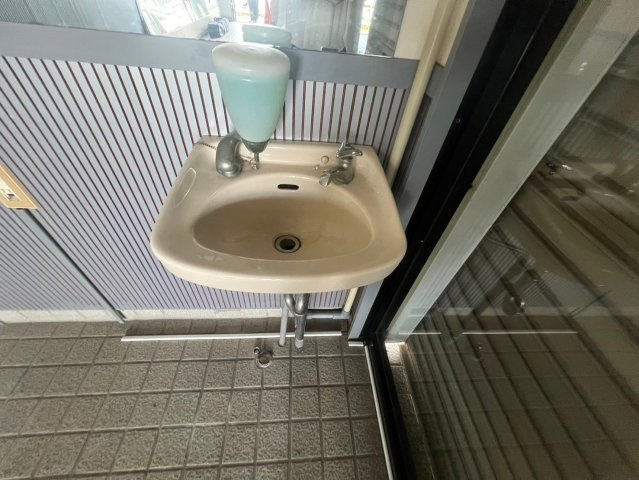 マルマサ店舗の洗面所