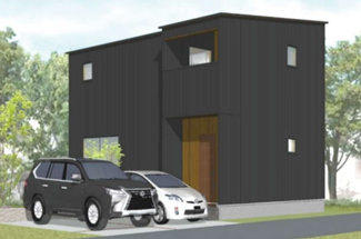 【外観パース】 | 狭山市水野　全2区画 Ｂ区画