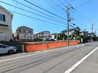 【前面道路含む現地写真】 | 狭山市水野　全2区画 Ｂ区画