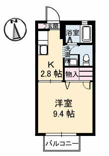 プラージュの間取り