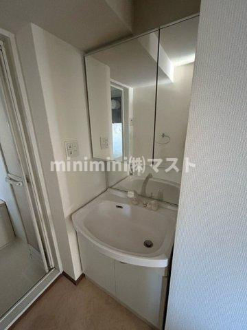 エスライズ難波の洗面所