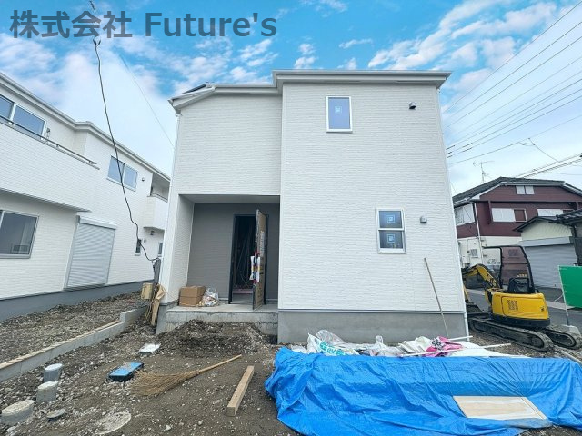 三郷市彦野1丁目　新築戸建　全7棟　3号棟の外観|現地の写真になります。