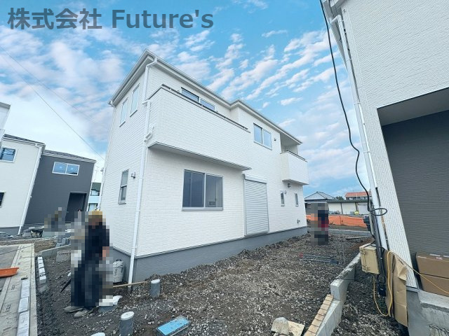 三郷市彦野1丁目　新築戸建　全7棟　3号棟の外観|現地の写真になります。