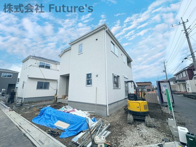 三郷市彦野1丁目　新築戸建　全7棟　3号棟の外観|現地の写真になります。