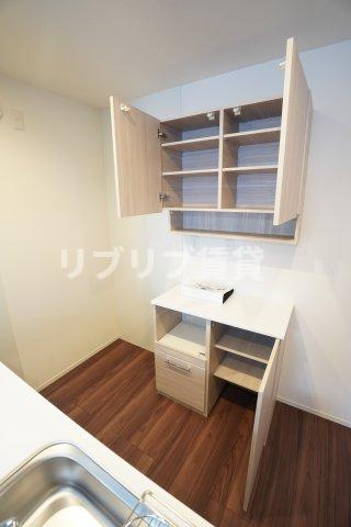 D-ROOM椿森1丁目Aのキッチン