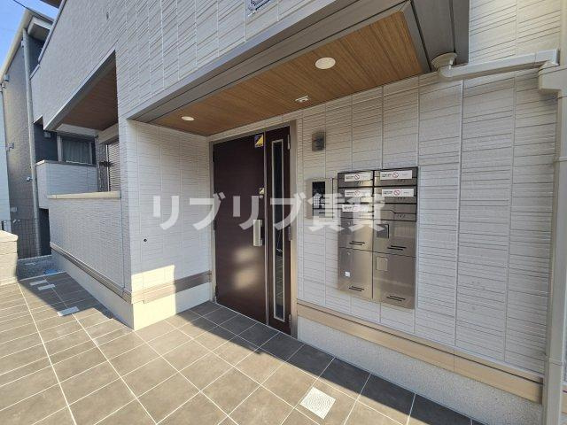 D-ROOM椿森1丁目Aのエントランス