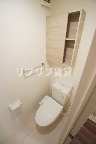 D-ROOM椿森1丁目Aのトイレ