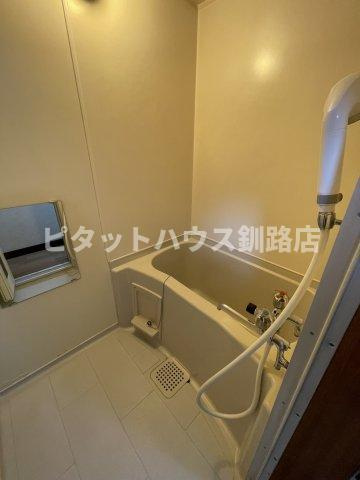 ハイムかん田の浴室