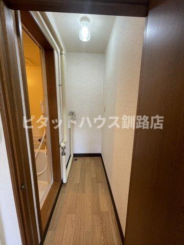 ハイムかん田の洗面所