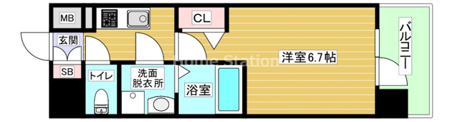 【間取り】 | CREST TAPP 野田