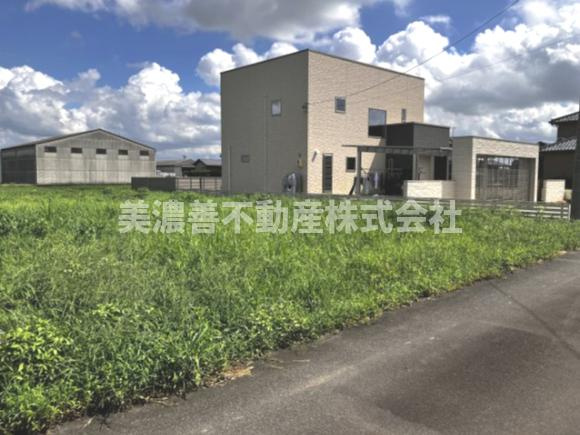 ６３９４８　安八郡輪之内町大藪土地の外観