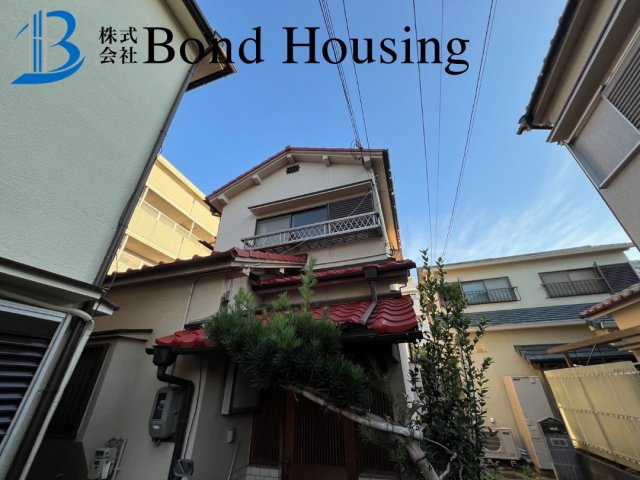 「リフォ済」「小学校近く）二見町西二見 築44年の前面道路含む現地写真