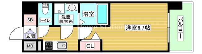 【間取り】 | CREST TAPP 野田