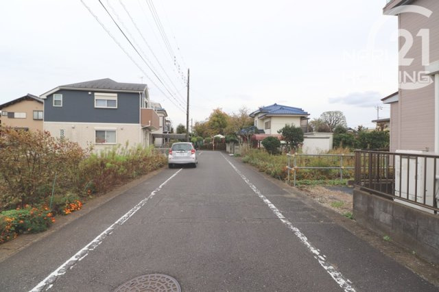 【前面道路含む現地写真】 | 瑞穂町長岡4丁目　売地 | 前面道路含む現地写真です