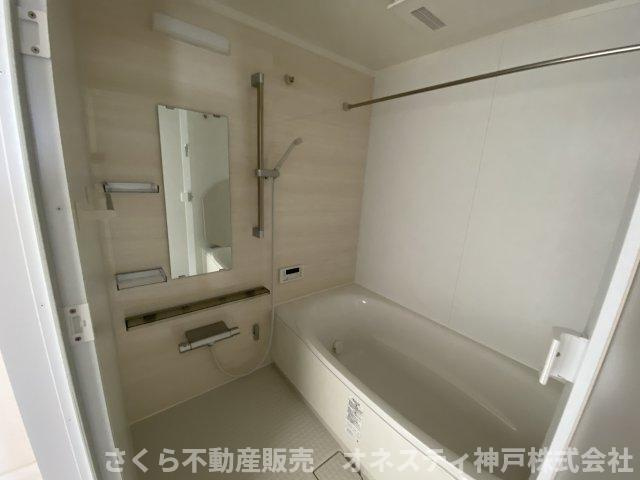 プレステージ明石大久保の浴室|ユニットバス新調！綺麗になった浴室で、ゆったりとした時間をお過ごしいただけます♪