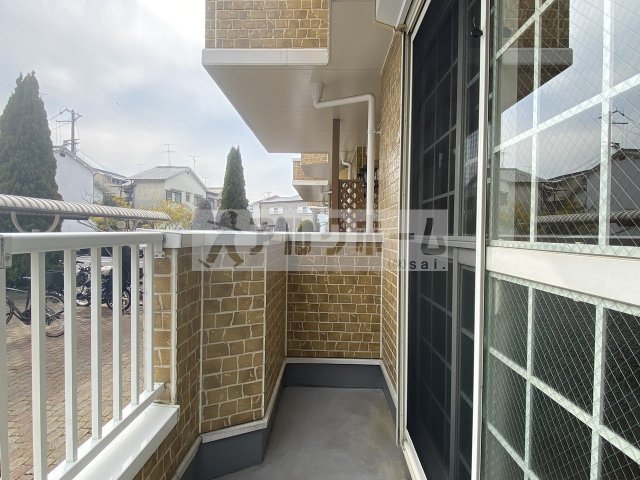 アルティナガーデンのバルコニー