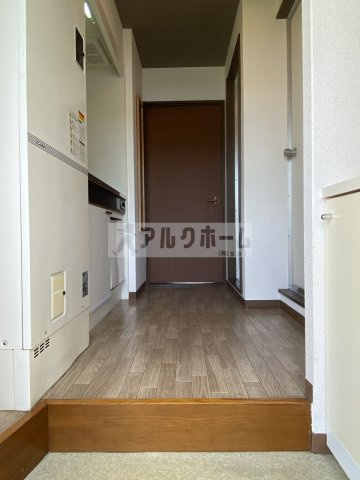リーベハイツ青山の玄関