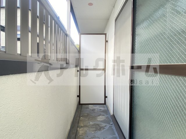 リーベハイツ青山のバルコニー