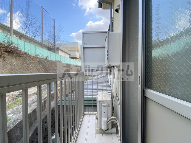 シエルブルーコーポのバルコニー