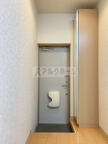 シエルブルーコーポの玄関