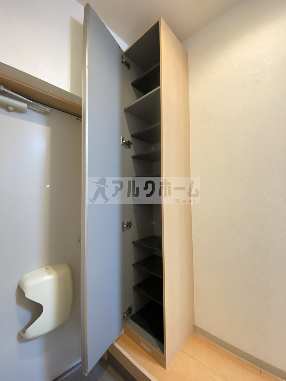 シエルブルーコーポの玄関