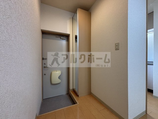 シエルブルーコーポの玄関
