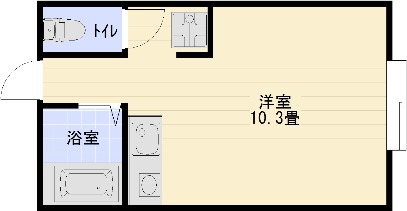 エステートヨシマン2の間取り|エステートヨシマンⅡ　間取り
