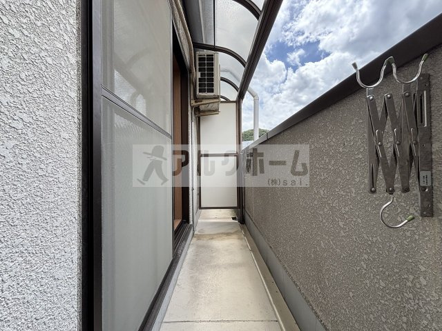 ニドムコートのバルコニー