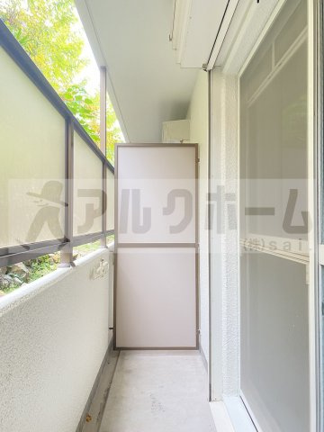 サニーハイムのバルコニー