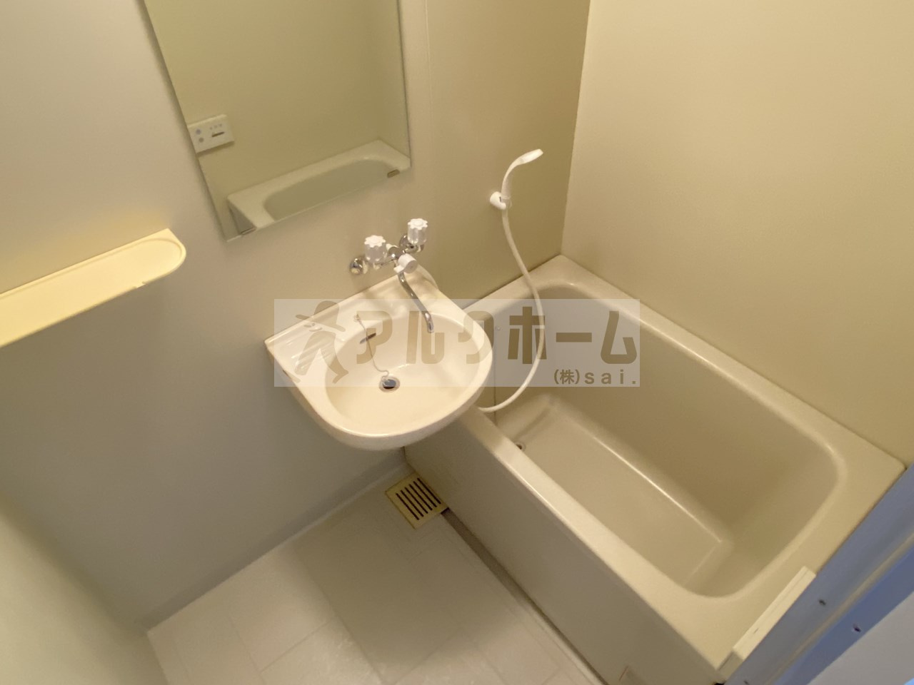 ヴェルジェ旭ヶ丘の浴室