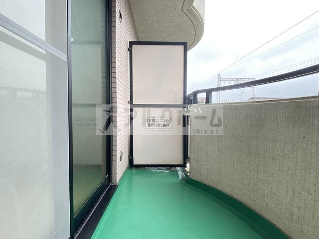 ヴェルジェ旭ヶ丘のバルコニー