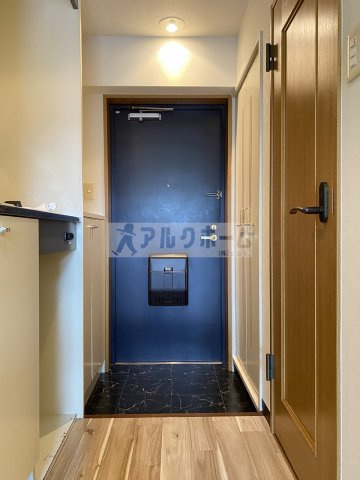 ヴェルジェ旭ヶ丘の玄関