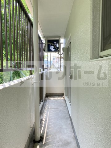 サニーハイムのバルコニー