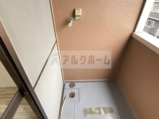 ブランビエントのバルコニー|ブランビエント（河内国分駅）　洗濯機置き場