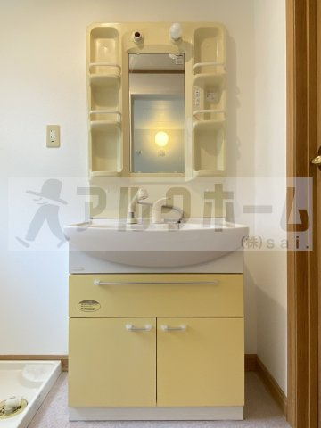 メゾンラフィーネの独立洗面台