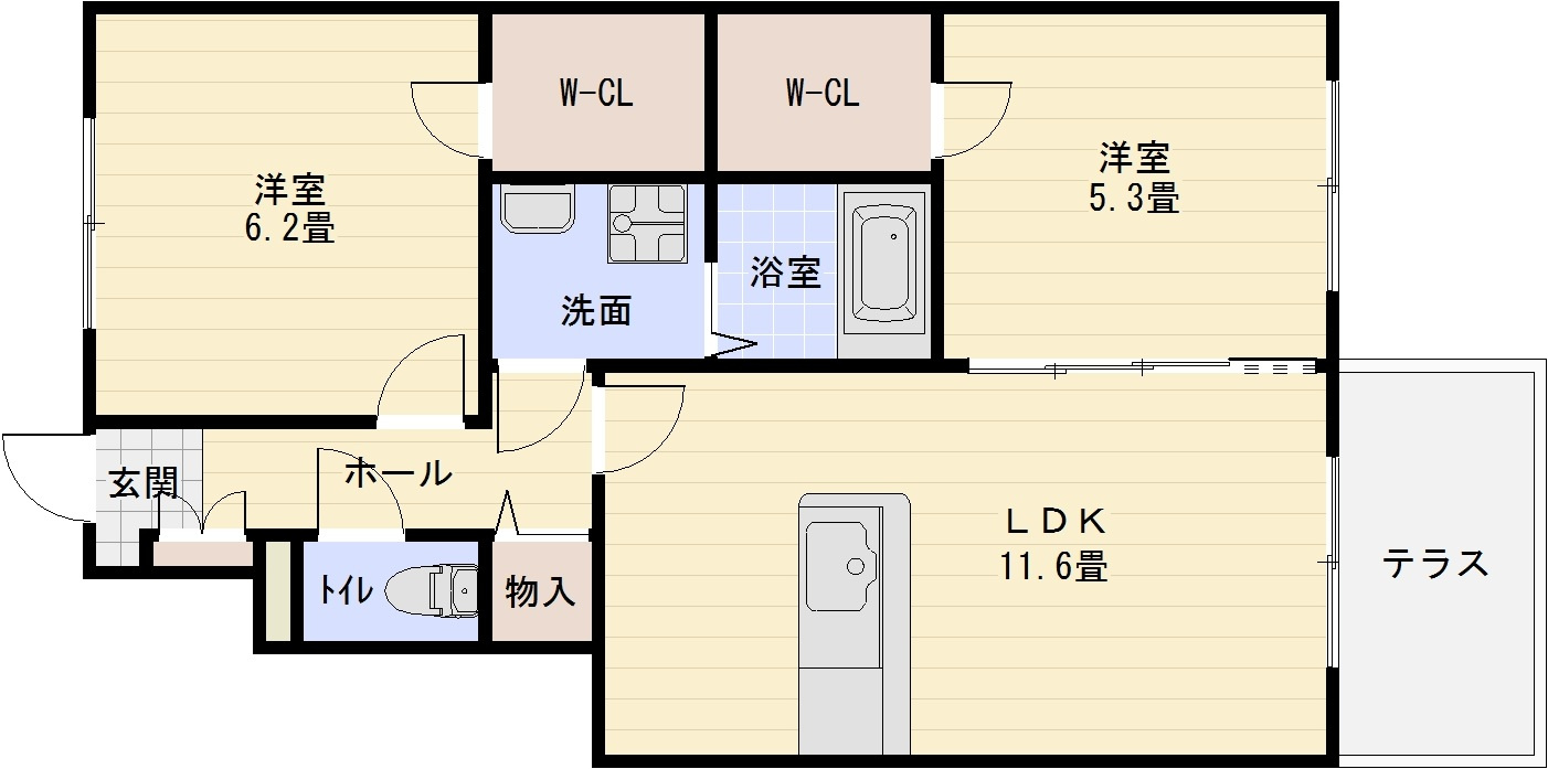 メゾンラフィーネの賃貸 堅下駅 法善寺駅 柏原駅 ２ｌｄｋ ペット飼育可 アパート 柏原市のアルクホーム
