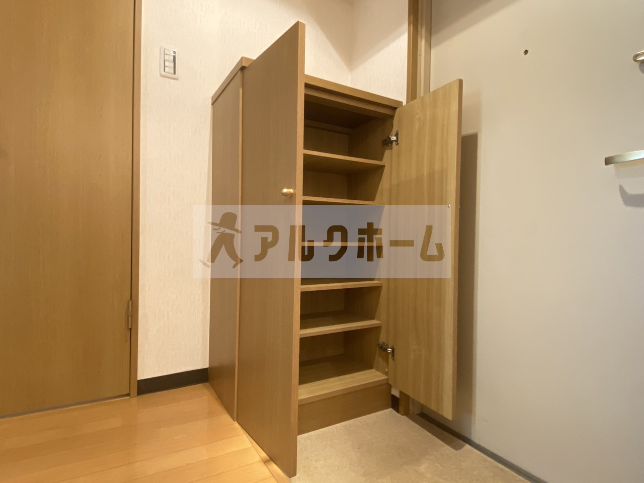 ボワリジェールOKAの玄関