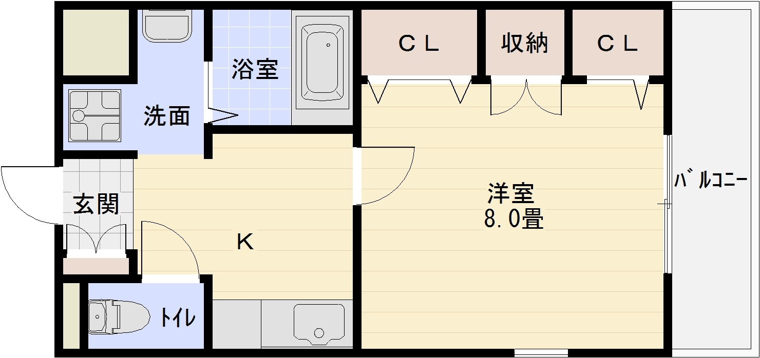ボワリジェールOKAの間取り