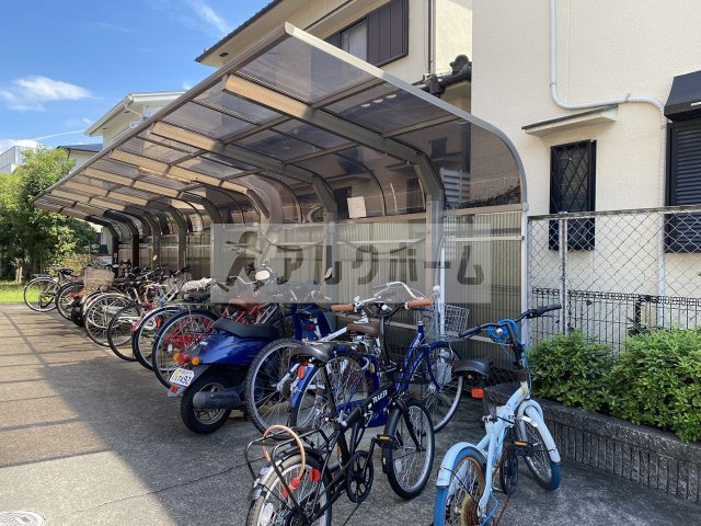 ドリームスクエアのその他共用部分|ドリームスクエア　自転車置き場