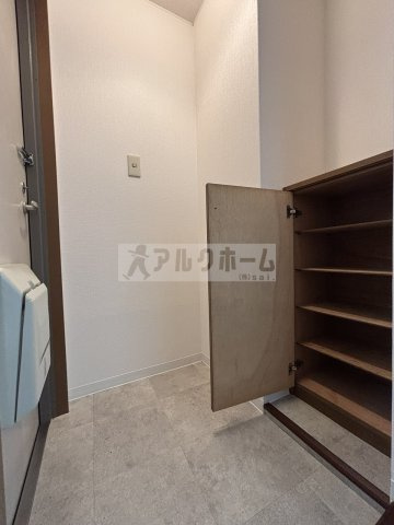 ベルハイツの玄関