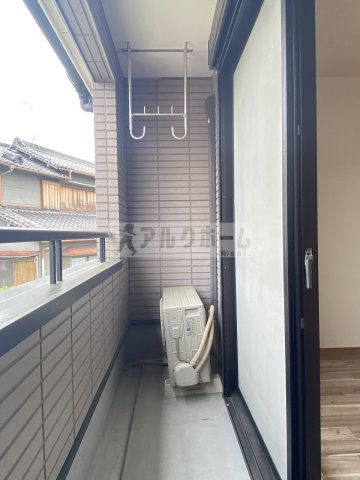 ラ・ポートのバルコニー