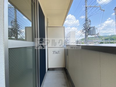 フィットハウスのバルコニー