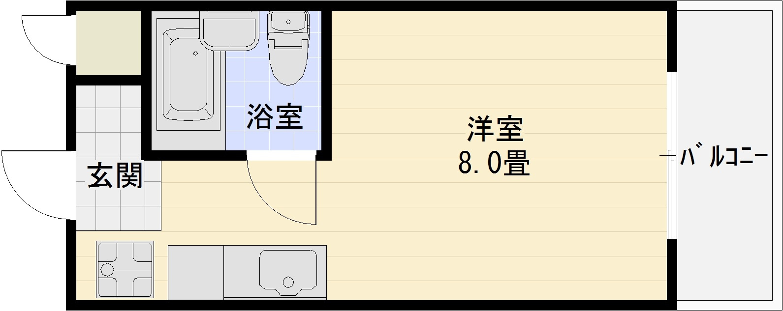 ホープ大晃　南棟の間取り|ホープ大晃