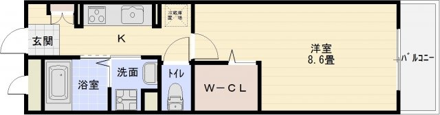 ラージの間取り|ラージ（柏原駅）