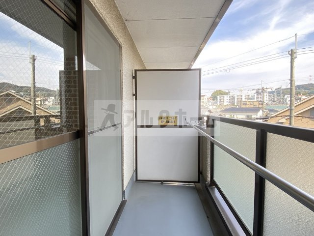 コンドウハイツのバルコニー|コンドウハイツ（柏原市旭ヶ丘）　バルコニー